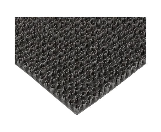 Коврик 60х90 см VORTEX ТРАВКА на противоскользящей основе серый 24107 – изображение 2