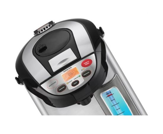 Термопот Centek 3.5л 890Вт, 4 режима, 45-60-85-98C, LCD-диспл. корпус из нерж. стали CT-0083 Black – изображение 3