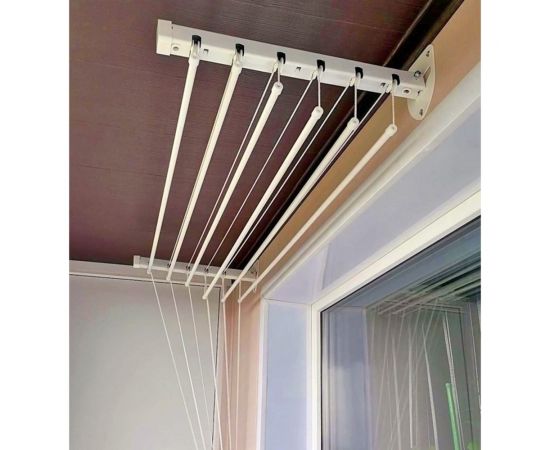 Потолочно-настенная сушилка Violet Level 160 double 9.6 м 34160 – изображение 3