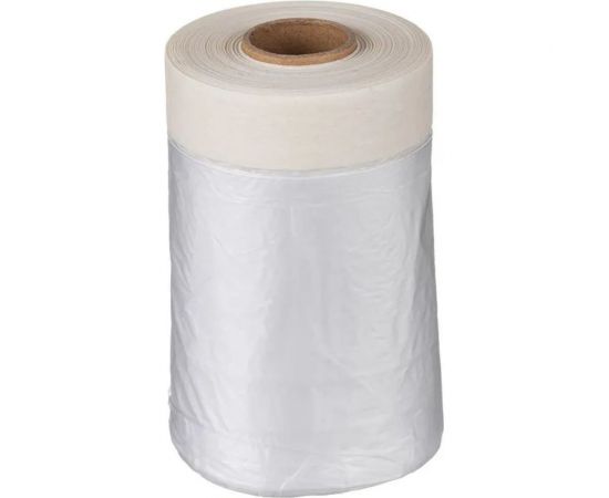 Малярная пленка с клейкой лентой 1800 мм, 33 м HOWARD ЦБ-00006580 – изображение 3