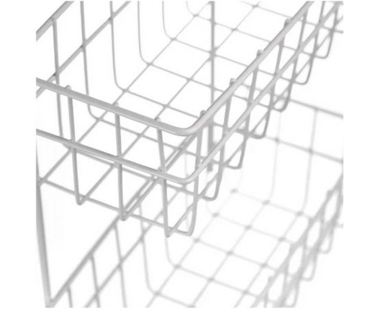 Универсальная подвесная полка Union с крючками 2 шт., 2 полки, 25.5x10x33.5 см 21US02-433W – изображение 3