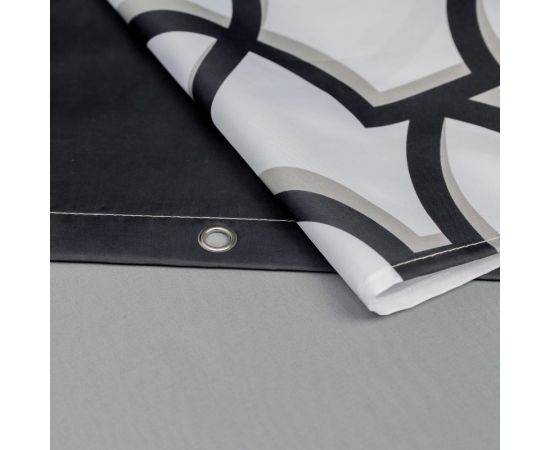 Штора для ванной комнаты IDDIS, 200*180см, полиэстер, B11P218i11 – изображение 4