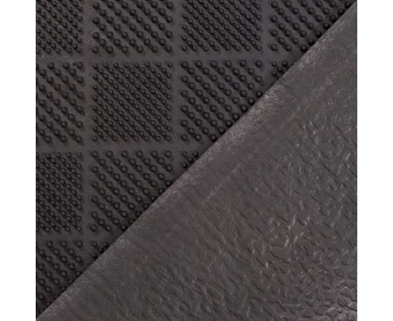 Коврик SUNSTEP резиновый, 40х60 см, Ромбики, черный 31-031 – изображение 4