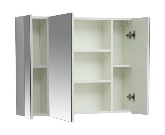 Подвесной зеркальный шкаф Sanstar 90, универсальный 40.1-2.4.1. – изображение 4