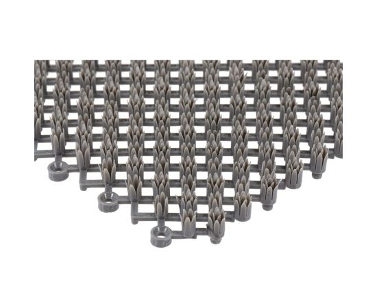 Коврик VORTEX ТРАВКА 42х56 см, черно-серый 23005 – изображение 5