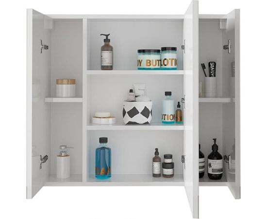 Подвесной зеркальный шкаф Sanstar 90, универсальный 40.1-2.4.1. – изображение 5