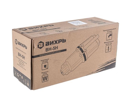 Вибрационный насос Вихрь ВН-5Н 68/8/8 – изображение 7