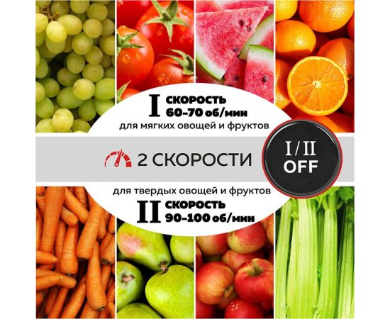 Шнековая соковыжималка 2 в 1 GFGRIL GF-J30 – изображение 9