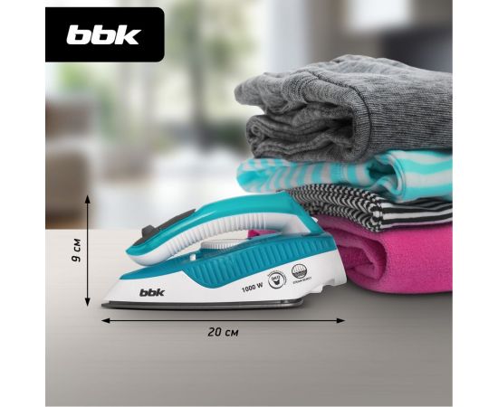 Электрический утюг BBK ISE-1600 бирюзовый 00-00001168 – изображение 10