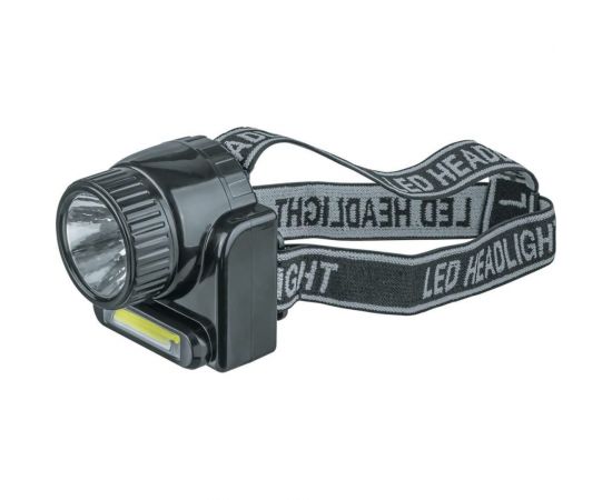 Фонарь Navigator 14 486 NPT-H20-ACCU налобный 1COB LED 3Вт+1LED 3Вт, Lead-acid 0,5 Ач 14486 