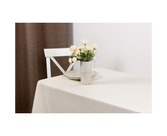 Скатерть Towa Ажурная Gloria прямоугольная 152x264 см, сепия 6831 