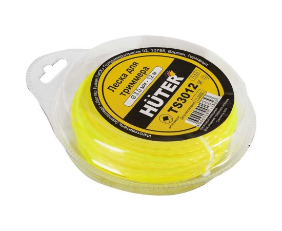Леска витой квадрат 3.0 мм, 12 м Huter TS3012 71/2/3 