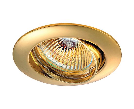 Встраиваемый поворотный светильник NOVOTECH алюминиевое литье GX5.3/GU5.3 50W CROWN 369102 