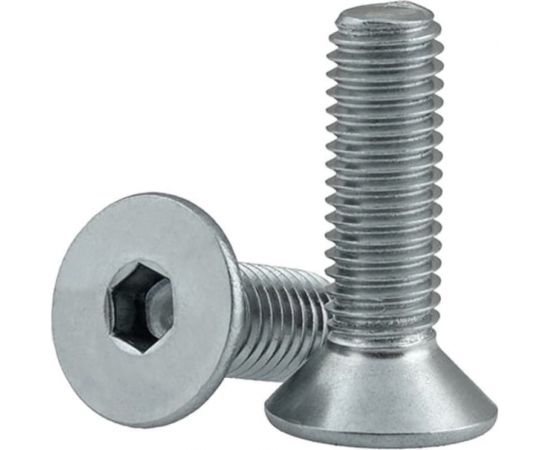 Винт Мир крепежа DIN 7991, М6x16, 8.8, цинк, 500 шт. Т0000001070 