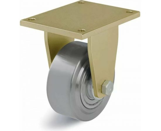 Большегрузные колеса из стали со сварной панелью тяжелой (100 мм; 1700 кг) КубаньЛитМаш SSH-SW 100R 