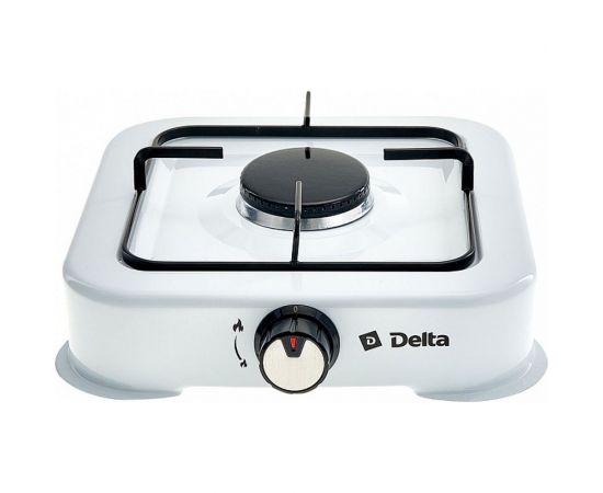 Одноконфорочная газовая плита Delta D-2205 цвет белый Р1-00009959 