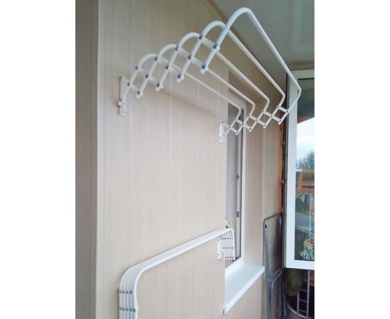 Раздвижная настенная сушилка Violet Бриз 6 м 3206 – изображение 11