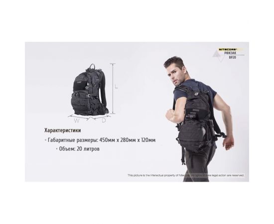 Рюкзак Nitecore BP20 16828 – изображение 20