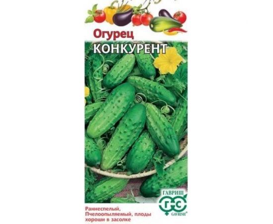 Огурец ГАВРИШ Конкурент 0.5 г 4929 – изображение 2