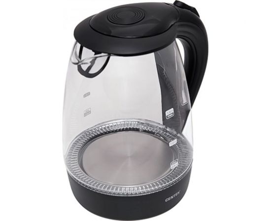 Стеклянный чайник Centek 1.8л CT-0042 Black – изображение 2
