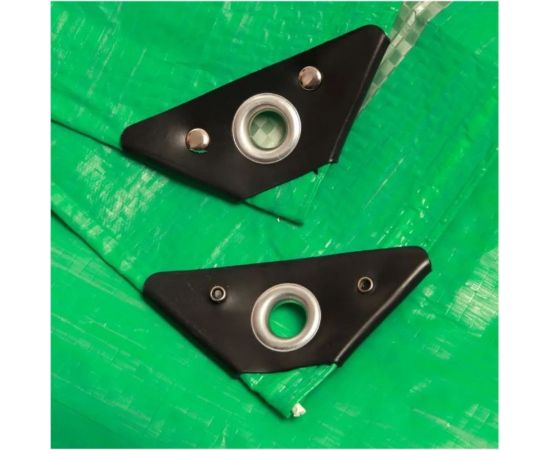 Тент укрывной усиленный 3x4 м, 120 г/м2, с люверсами, универсальный ООО Миротент МД-00000651 – изображение 2