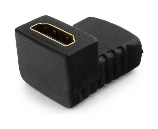 Угловой переходник Cablexpert HDMI-HDMI, 19F/19F, золотые разъемы, пакет A-HDMI-FFL – изображение 2