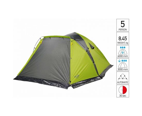 Автоматическая палатка NORFIN TROUT 5 NF NF-10410 – изображение 2