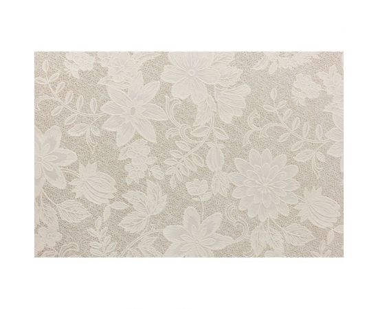 Скатерть Towa Ажурная Flower круглая 177 см, сепия 6828 – изображение 3