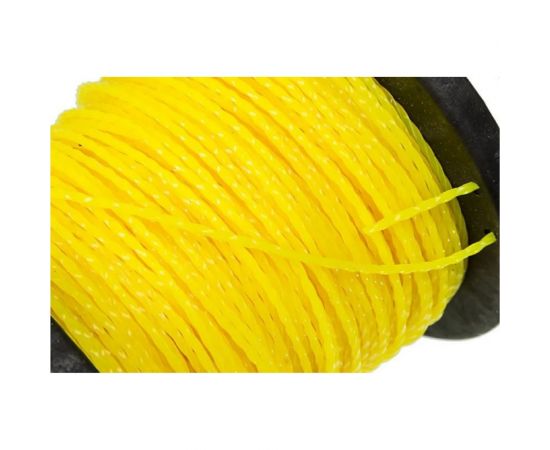 Леска витой квадрат 2.4 мм, 100 м Huter TS24100 71/2/5 – изображение 3