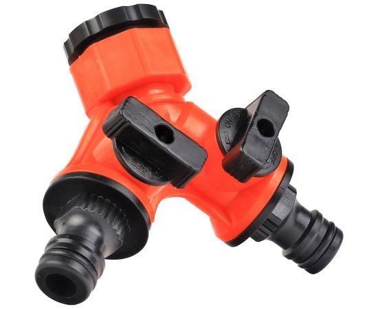 Распределитель TAP-2, пластиковый, 2-х канальный, G 3/4"" + 1/2"" Patriot 777001120 – изображение 3