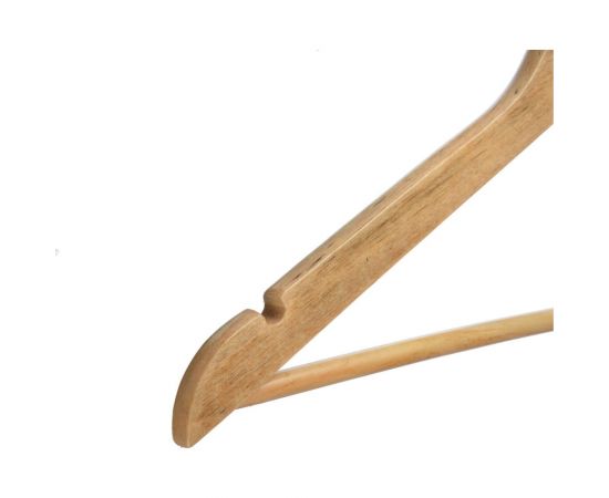 Набор деревянных вешалок VETTA 3 шт, 45 см, светлое дерево 455-063 – изображение 3