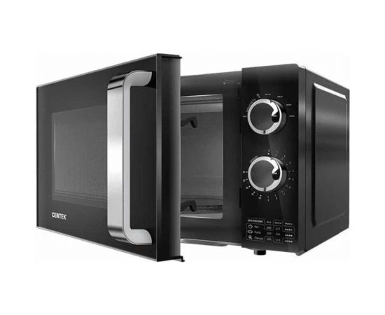 Микроволновая СВЧ печь Centek CT-1570 черный 900W, 23 л, 6 режимов, увеличенный объем камеры – изображение 3