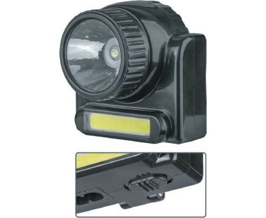 Фонарь Navigator 14 486 NPT-H20-ACCU налобный 1COB LED 3Вт+1LED 3Вт, Lead-acid 0,5 Ач 14486 – изображение 3