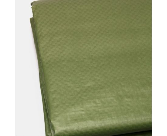 Тент универсальный укрывной маскировочный зима-лето 3x4 м, 100 г/м2, люверс 1 м, полипропилен ООО Миротент МД-00000259 – изображение 4