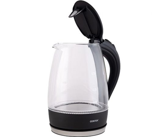 Стеклянный чайник Centek 1.8л CT-0042 Black – изображение 4