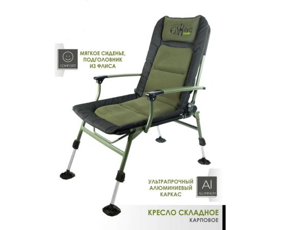 Карповое кресло Norfin CORBY NF NF-20613 – изображение 5