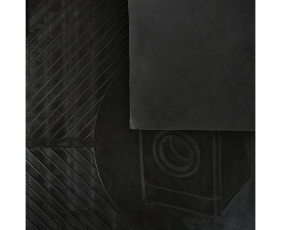 Резиновый антивибрационный коврик VORTEX 62x65x0,7 см, черный 24258 – изображение 5