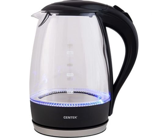 Стеклянный чайник Centek 1.8л CT-0042 Black – изображение 6