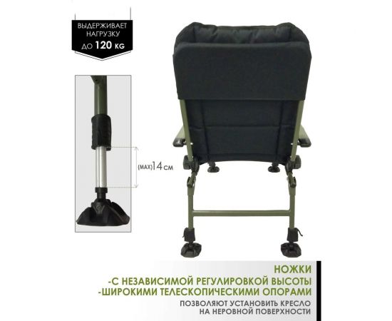 Карповое кресло Norfin CORBY NF NF-20613 – изображение 6