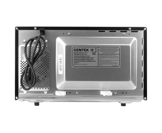 Микроволновая печь Centek СВЧ CT-1561 черный, 1300W, 23 л, гриль/конвекция, 10 программ – изображение 7