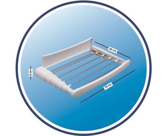 Настенная сушилка для белья VILEDA Genius 70 5 м 157338 – изображение 7