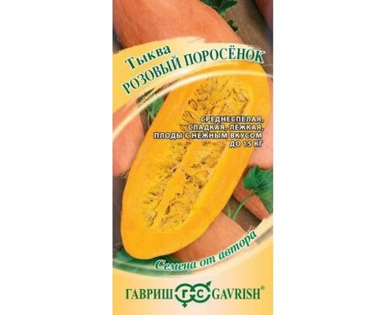 Тыква ГАВРИШ Розовый поросёнок 2 г 70000445 