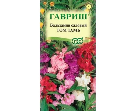 Семена ГАВРИШ Бальзамин Том Тамб садовый карлик. 0.1г 10006445 