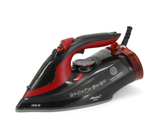 Утюг с пароувлажнением Atlanta ATH-5579 (black) 