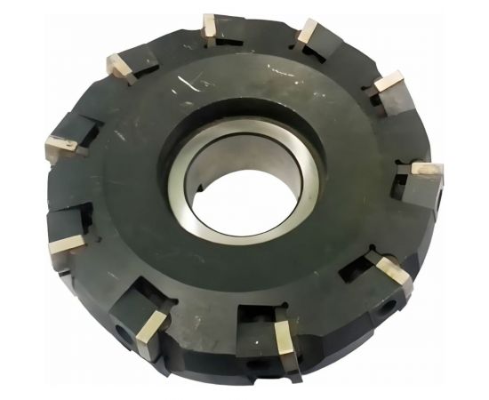 Фреза торцевая насадная 125x63x40 мм, Т15К6, Z=7, с механическим креплением 4-гран. пластин SPUN 150412 CNIC 36014 