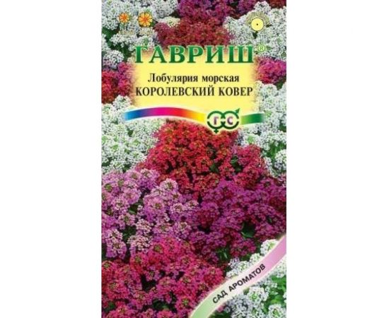 Семена ГАВРИШ Лобулярия Королевский ковер 0.05 г серия Сад ароматов 1071858055 