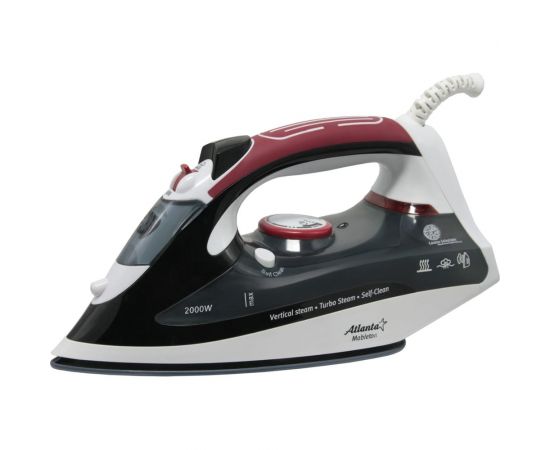 Утюг с пароувлажнением Atlanta ATH-5493 black 