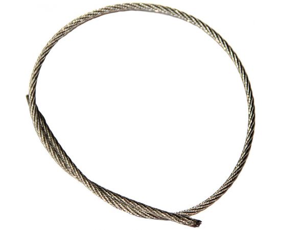 Трос (3 мм; бухта 100 м; нержавеющая сталь) Unipump 35028 – изображение 2