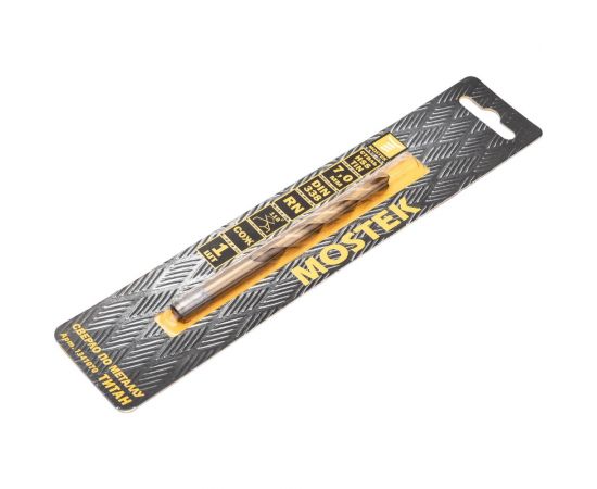 Сверло по металлу HSS-TiN 7х69х109 мм MosTek 1341070 – изображение 2