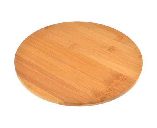 Разделочная доска VETTA Гринвуд бамбук, круглая, 26x0.9 см 851-180 – изображение 2